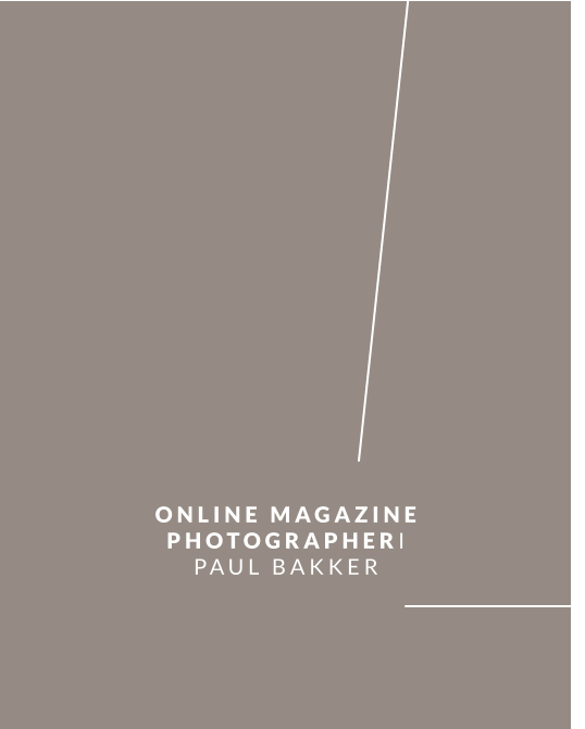 ONLINE MAGAZINE PHOTOGRAPHERI PAUL BAKKER