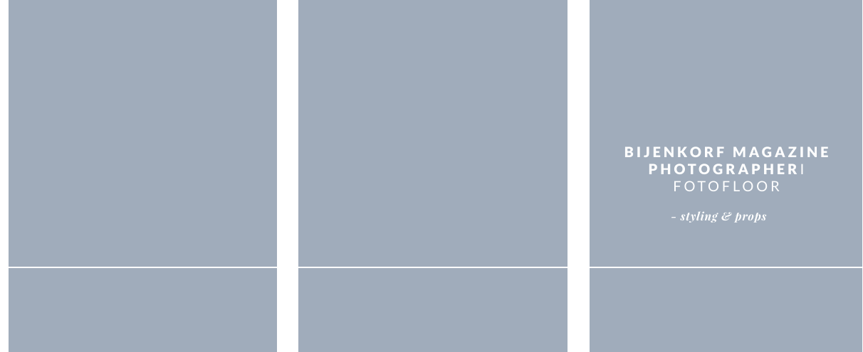 BIJENKORF MAGAZINE PHOTOGRAPHERI FOTOFLOOR - styling & props